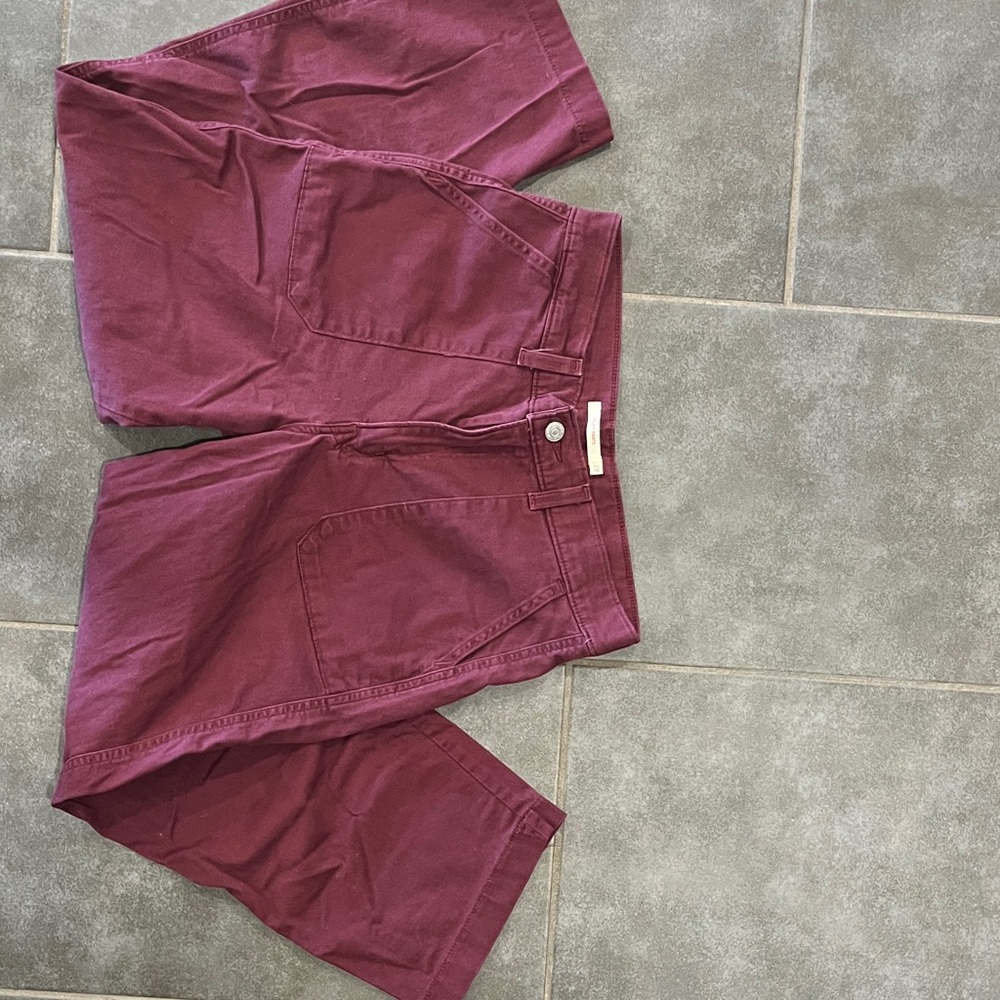 Levi's Women's Burgundy Pants
